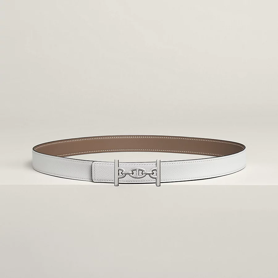 Lagune belt buckle & Reversible leather strap 24 mm - Image 3